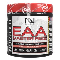 Nortech EAA Master Piece 300g 44 Servings – Tăng cơ bắp, phục hồi nhanh chóng EAA Nauy